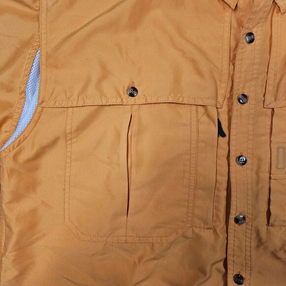 Drake Waterfowl Fishing Shirt Medium Wingshooter Flyweight Outdoors Vented Hiviz - Picture 4 of 16